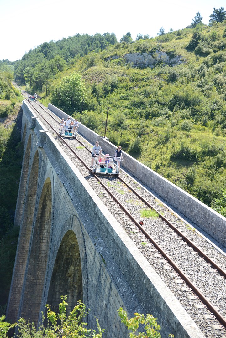 Velo rail sainte 2025 eulalie
